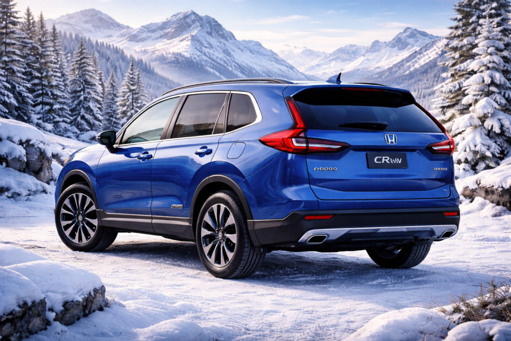 CR-V Hybrid mountain driving performance