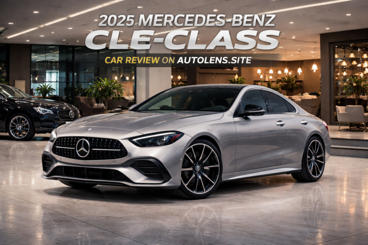 2026 Mercedes-Benz CLE-Class front exterior luxury coupe view