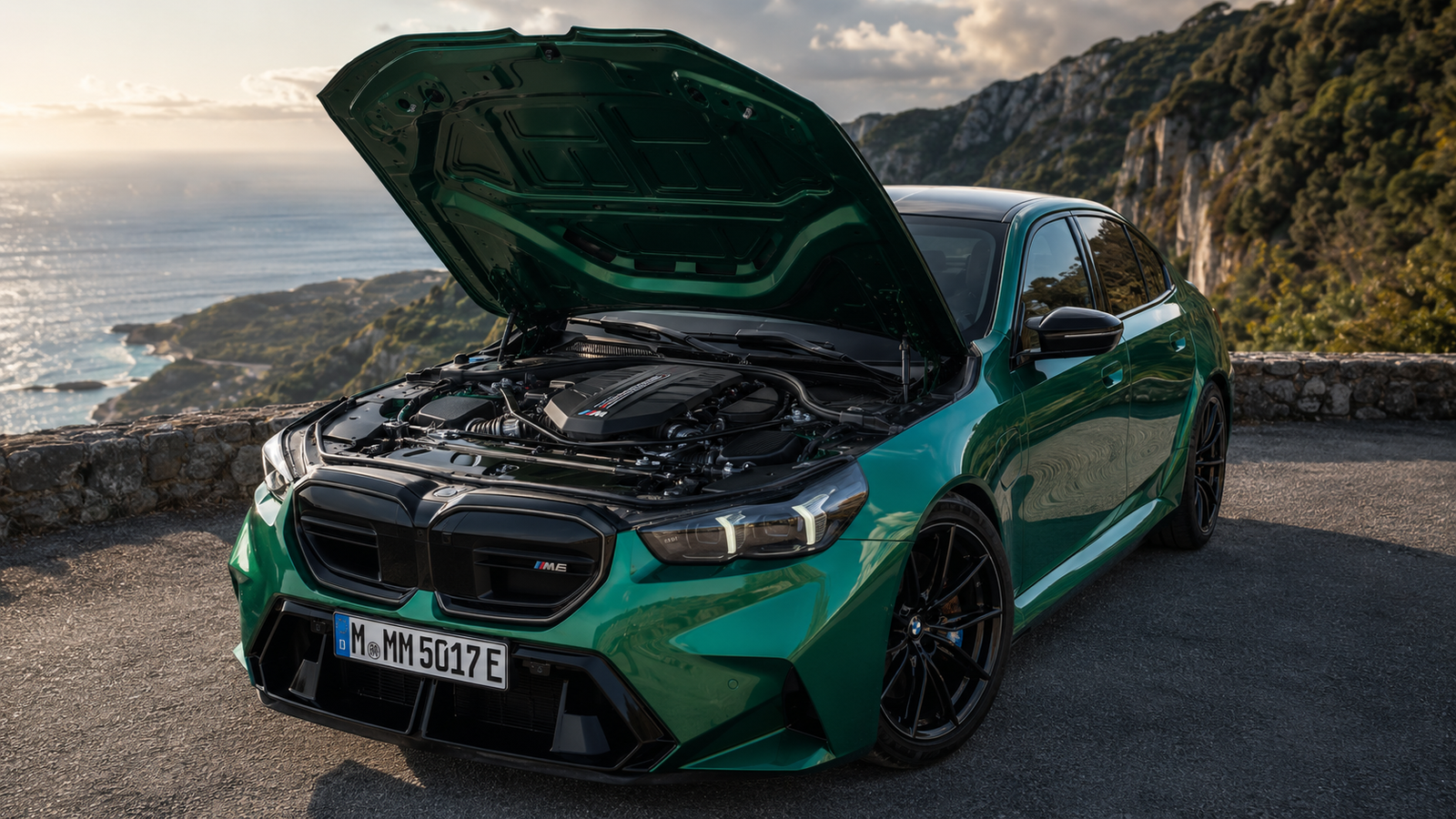 BMW M5 2026 plug in hybrid engine and M xDrive performance setup