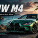 2026 BMW M4 front exterior view in performance coupe stance